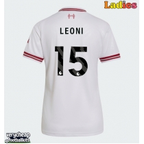 Liverpool Giovanni Leoni #15 Replica Away Shirt Ladies 2026-27 Short Sleeve